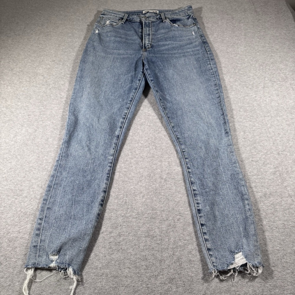 Abercrombie & Fitch Women's Jeans High Rise Super Skinny Ankle 27/4R